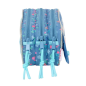 Trousse La Reine des Neiges 3 compartiments bleu 1,72L Trousse La Reine des Neiges 3 compartiments bleu 1,72L