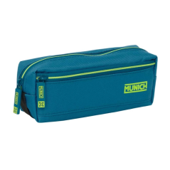 trousse bleu foncé trois compartiments