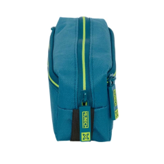 trousse bleu foncé trois compartiments