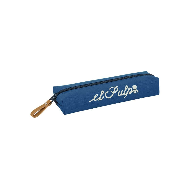 Trousse rectangulaire Safta el Pulpo bleu marine 22x4x7 cm Trousse rectangulaire Safta el Pulpo bleu marine 22x4x7 cm