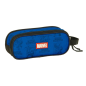 Trousse Avengers 2 compartiments bleu foncé 210x60x80 mm Trousse Avengers 2 compartiments bleu foncé 210x60x80 mm