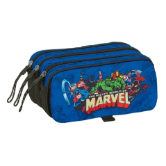 trousse Avengers bleu foncé zips
