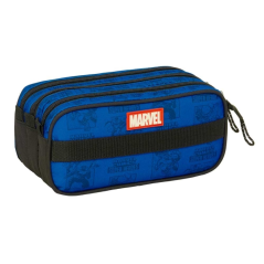 Trousse Avengers 3 compartiments bleu foncé 1,72L