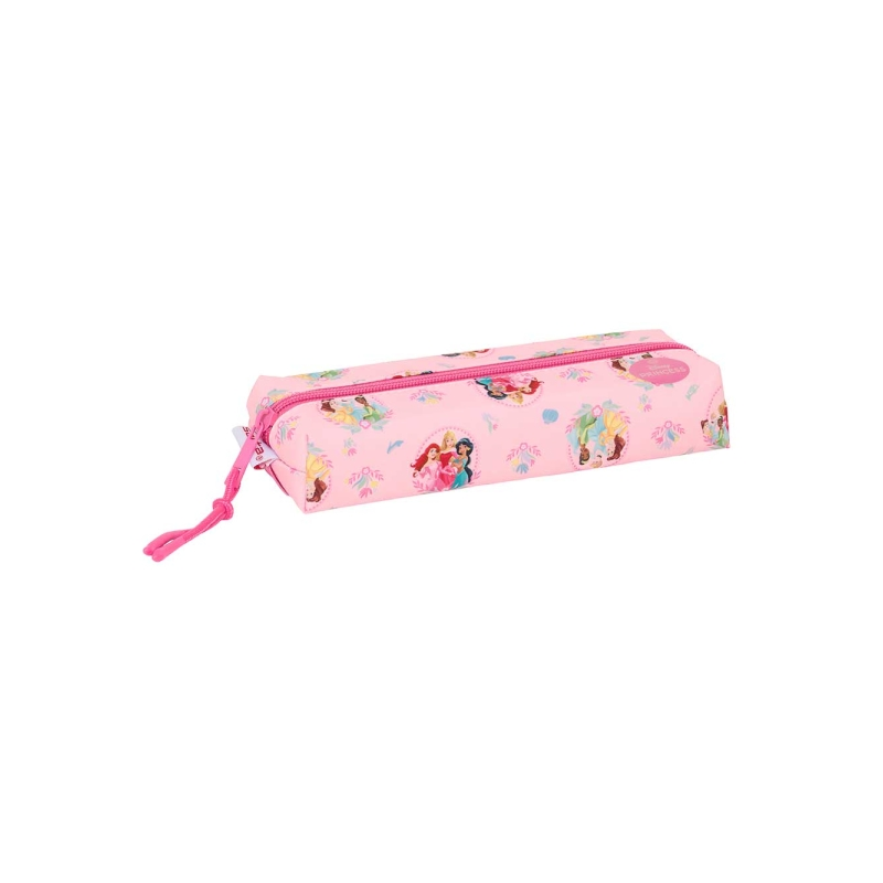 Trousse à crayons Princesses Disney rose 220x70x40 mm