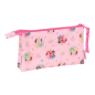 Trousse 3 compartiments Princesses Disney rose 0,60L
