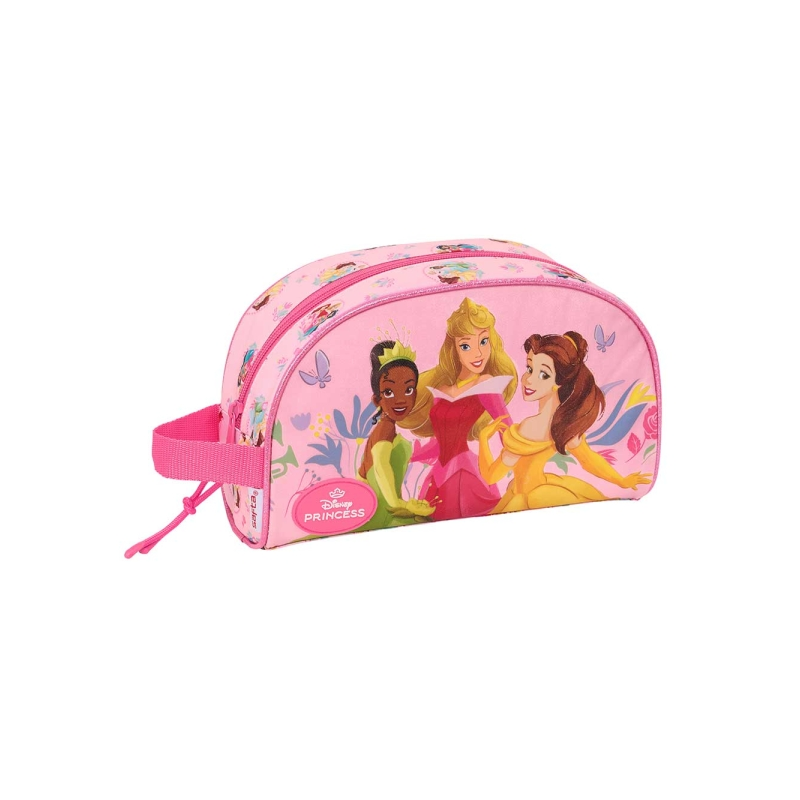 Trousse de toilette Princesses Disney 3,75L rose poignée latérale