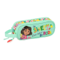 Trousse Safta Dora 2 compartiments menthe 210 x 60 x 80 mm