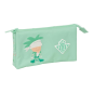 Trousse à 3 compartiments Real Betis Balompié verte 22 x 12 x 3 cm Trousse à 3 compartiments Real Betis Balompié verte 22 x 12 x 3 cm