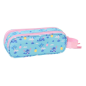 Trousse Safta Stitch Waves 2 compartiments bleu clair 21x8x6cm Trousse Safta Stitch Waves 2 compartiments bleu clair 21x8x6cm