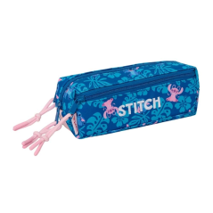 Trousse bleu foncé trois compartiments