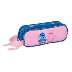 Trousse rose deux compartiments