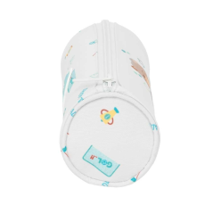 trousse ronde blanche Real Madrid