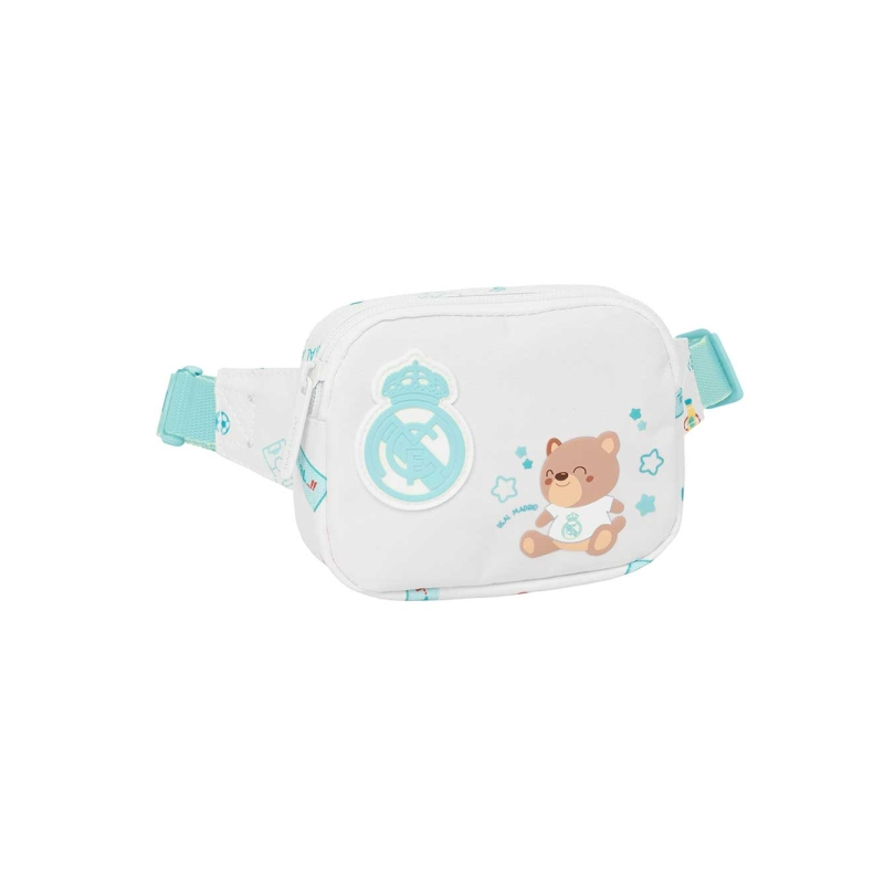 Sac banane enfant Real Madrid blanc 14x11x4 cm Sac banane enfant Real Madrid blanc 14x11x4 cm