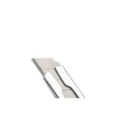 Dahle 10860 Basic Cutter avec lame de 9 mm - Mécanisme de verrouillage automatique - Guide en métal