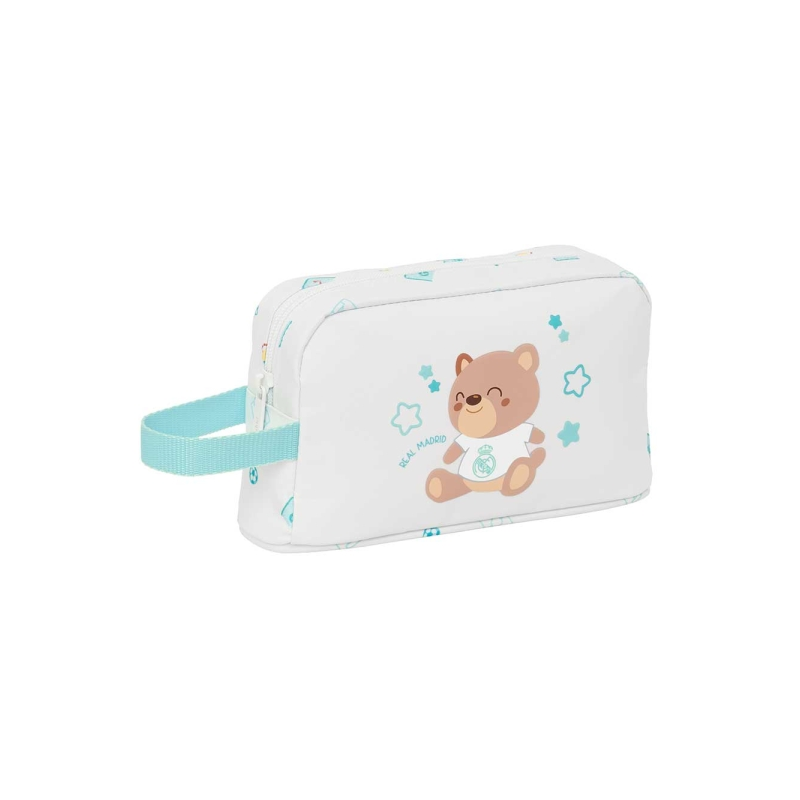 Sac isotherme porte-aliments Real Madrid blanc 21,5x12x6,5 cm