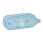 Trousse Real Madrid 2 compartiments bleu 21x8x6cm