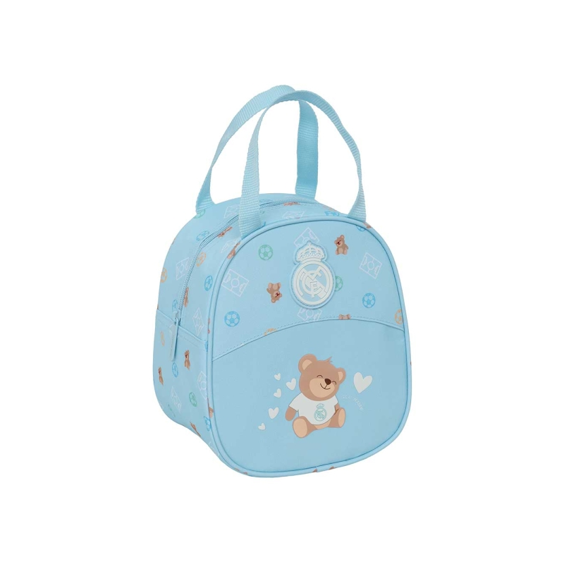 Sac isotherme pré-scolaire Real Madrid bleu 19x22x14 cm