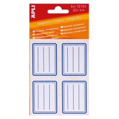 ✅ LOT de 10 Étiquettes scolaire Apli couleur Plusieurs couleurs en stock