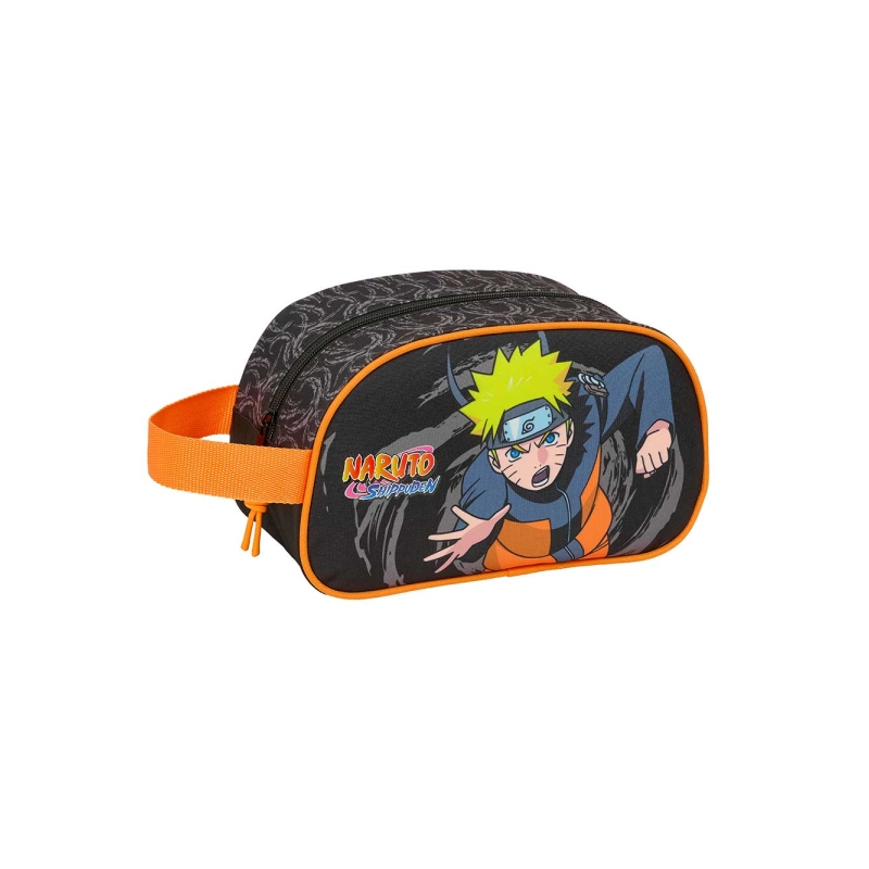 Trousse de toilette Naruto 5L noire avec poignée latérale