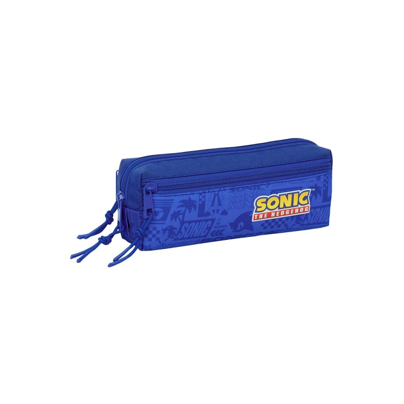 Trousse Safta Sonic 3 compartiments bleu foncé 0,98L Trousse Safta Sonic 3 compartiments bleu foncé 0,98L