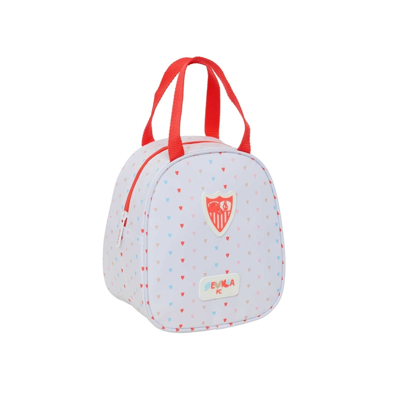 Sac isotherme pré-scolaire Sevilla FC blanc rouge 19x22x14 cm Sac isotherme pré-scolaire Sevilla FC blanc rouge 19x22x14 cm
