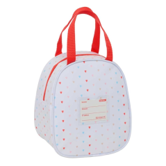 Sac isotherme pré-scolaire Sevilla FC blanc rouge 19x22x14 cm