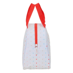 sac isotherme pour enfant blanc et rouge