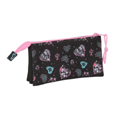 Trousse Monster High 3 compartiments noir 0,60L 220x30x120mm