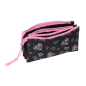 Trousse Monster High 3 compartiments noir 0,60L 220x30x120mm