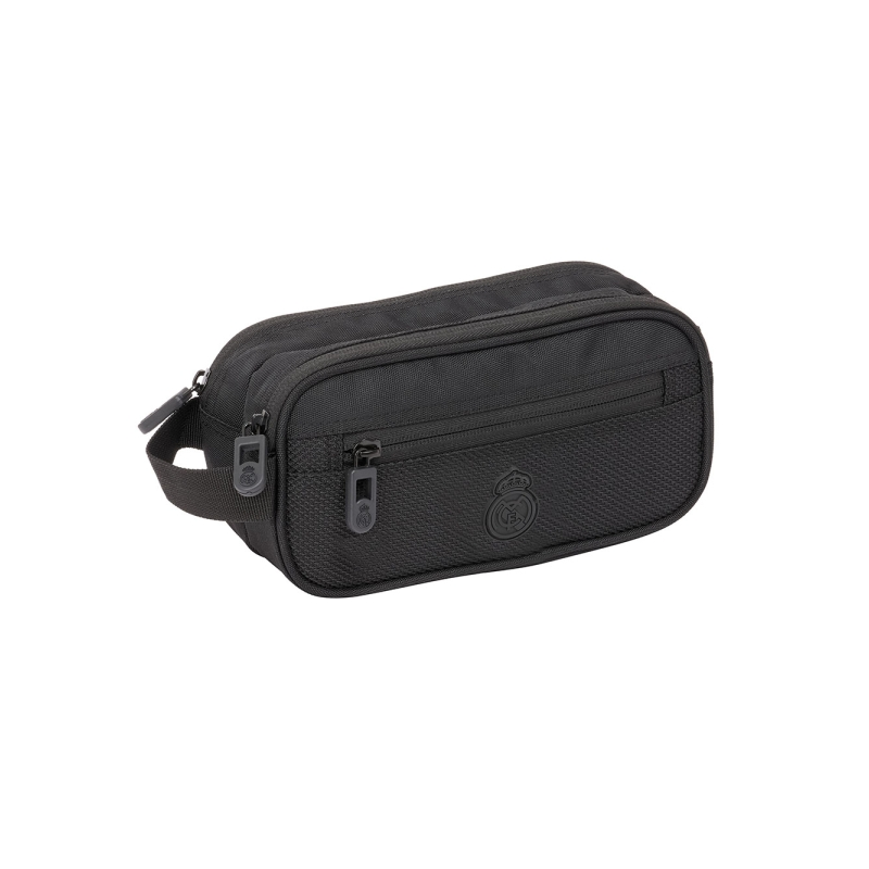 Trousse de toilette Real Madrid noire 2L 2 compartiments