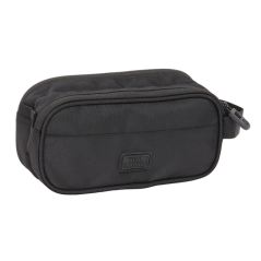 Trousse de toilette Real Madrid noire 2L 2 compartiments