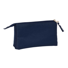 Trousse Safta Pieuvre 3 compartiments bleu foncé 0,6L