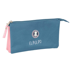 trousse bleue trois compartiments Safta