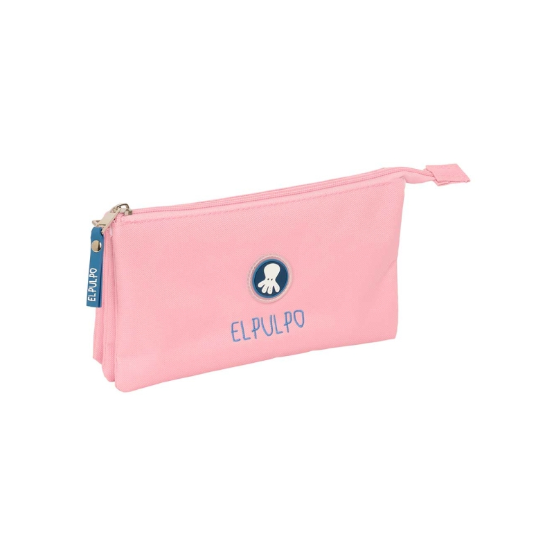 Trousse Safta Pieuvre 3 compartiments rose 0,6L Trousse Safta Pieuvre 3 compartiments rose 0,6L