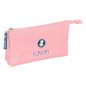 Trousse Safta Pieuvre 3 compartiments rose 0,6L Trousse Safta Pieuvre 3 compartiments rose 0,6L