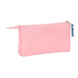 Trousse Safta Pieuvre 3 compartiments rose 0,6L Trousse Safta Pieuvre 3 compartiments rose 0,6L