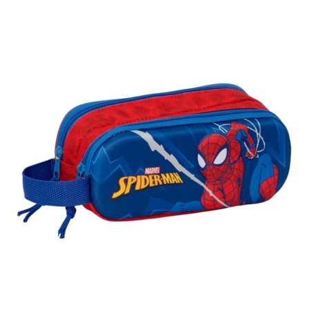 Trousse Spider-Man rouge et bleu