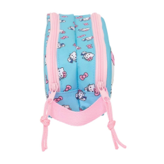 Trousse Hello Kitty bleu clair