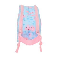 Trousse Peppa Pig bleu pastel