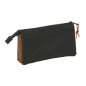 Trousse One Piece 3 compartiments zippés noire 0,6L Trousse One Piece 3 compartiments zippés noire 0,6L