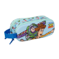 Safta Toy Story trousse 3D 2 compartiments bleu pastel 21x8x6cm Safta Toy Story trousse 3D 2 compartiments bleu pastel 21x8x6cm