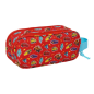 Trousse Cars 3D 2 compartiments rouge 21 x 8 x 6 cm Safta