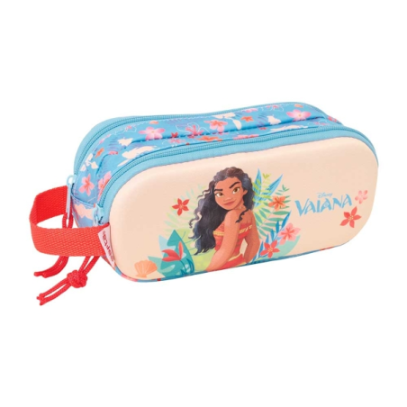 Trousse bleue Vaiana deux compartiments