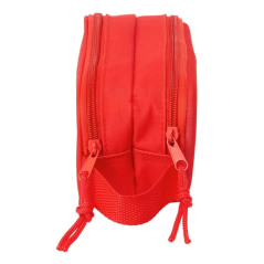 Trousse rouge football deux compartiments