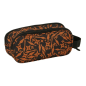 Safta Naruto Trousse 3D 2 Compartiments Noir Orange 21x8x6cm