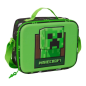 Sac isotherme repas Minecraft 3D vert noir 25x19,5x9 cm Sac isotherme repas Minecraft 3D vert noir 25x19,5x9 cm