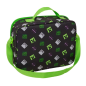 Sac isotherme repas Minecraft 3D vert noir 25x19,5x9 cm Sac isotherme repas Minecraft 3D vert noir 25x19,5x9 cm