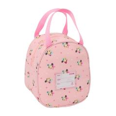 Sac isotherme bébé Minnie Mouse rose pastel 19x22x14 cm