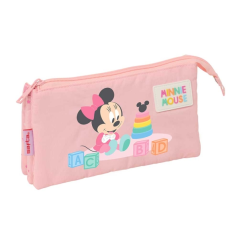 Trousse Minnie Mouse rose pastel