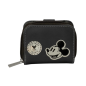 Portefeuille Mickey Mouse noir avec porte-monnaie 0,10 L